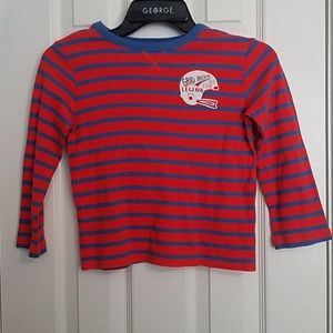 Long sleeve striped shirt